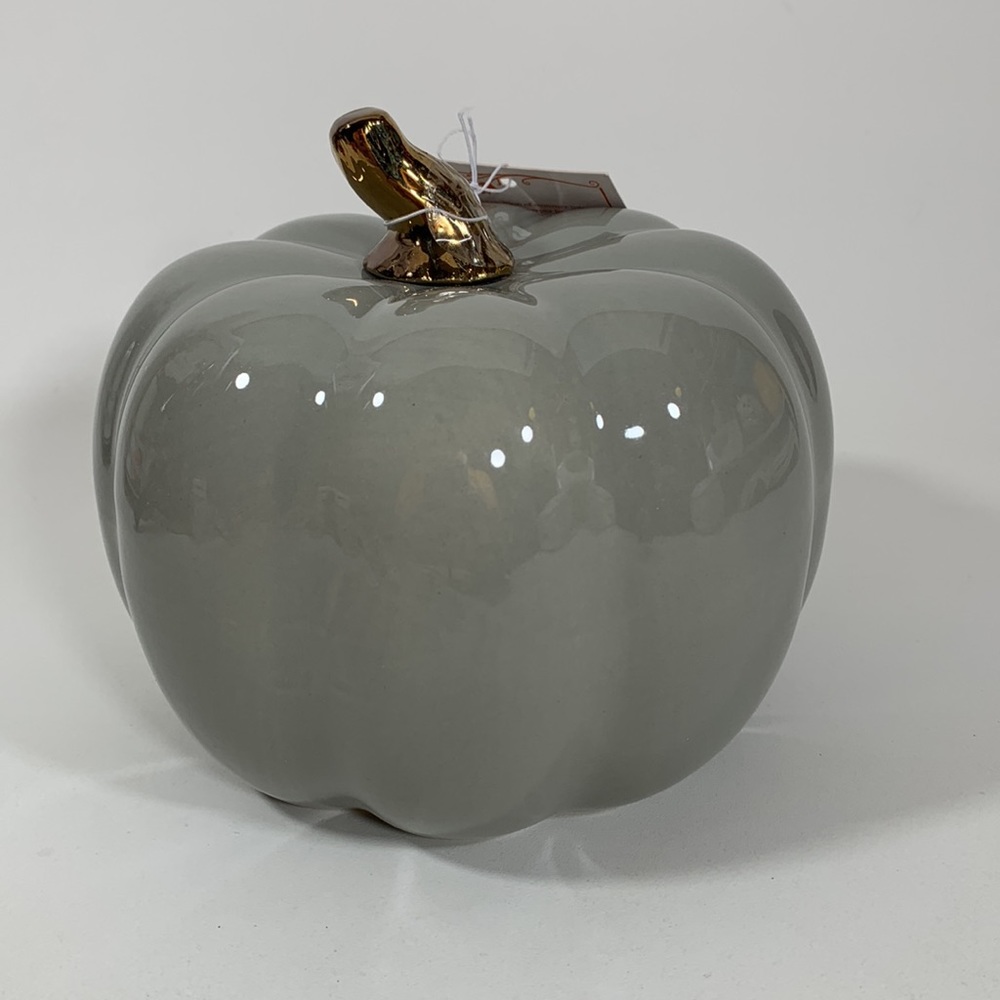 Martha Stewart Ceramic Hello Fall Pumpkin Seasonal Decor - Picture 4 of 7